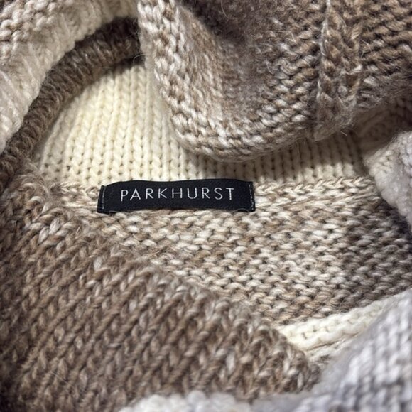 Parkhurst pinch short sleeve turtle neck knit cozy sweater - Picture 12 of 12